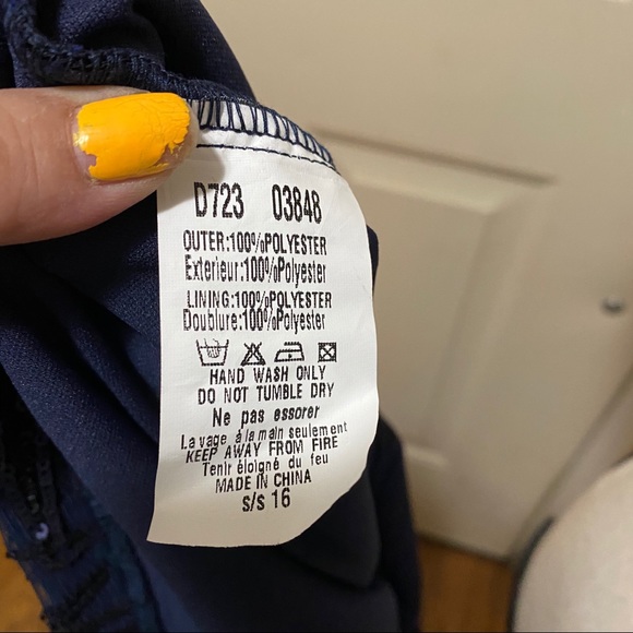 AX Paris Women Chiffon & Sequin V-Neck Mini Dress - Picture 15 of 16